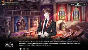 Full video - Wanderer's destroyed bed in part 6 featuring a maid and a monster cock
