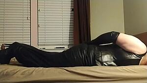 Crossdresser In Self Bondage