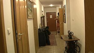 intriguing big ass twerking, dress lifting to reveal thong panties