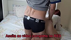 Housewife Receives Naughty Maintenance Man In Outdoor Reality