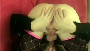 Watch This Webcam Shemale In Crossdressing Gear Giving Herself A Blowjob