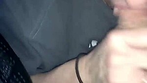 Friend's MILF Gives DEEPTHROAT Roadhead On The Go