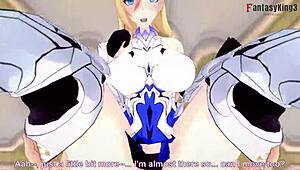 Bianka ataegina rides durandal in intense honkai impact hentai pov fucking 😏