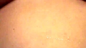 filipina babe with big tits fingering herself in masturbation session