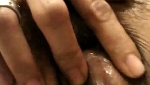 filipina babe with big tits fingering herself in masturbation session