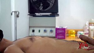 desperate redhead masseuse fucks client