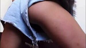 Ass Fucked with Black Toys in Real Amateur Porn