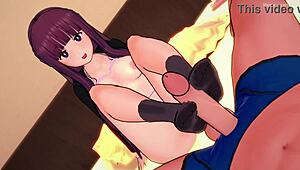 fern starts a new sex lesson in 3d hentai