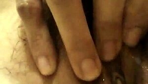 filipina babe with big tits fingering herself in masturbation session