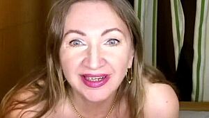 Busty Milf MariaOld Teases with Intense Titty Fuck Action