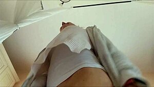Ouch, these suppositories burn my tight anus during hospital exam!