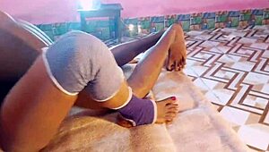 Horny Couple Sumona Rubel Deepthroat Blowjob Anal Creampie Cumshot Hardcore Homemade