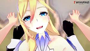 Bianka ataegina rides durandal in intense honkai impact hentai pov fucking 😏