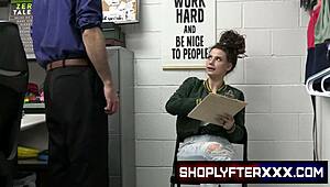 I got warned about shoplifting on black friday.