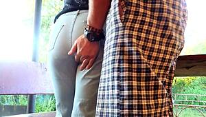 I Had An Outdoor Fuck With A Big Ass Milf And Double Cumshot