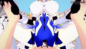 Bianka ataegina rides durandal in intense honkai impact hentai pov fucking 😏