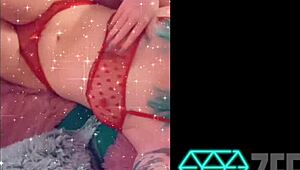tattooed girl teases on social media