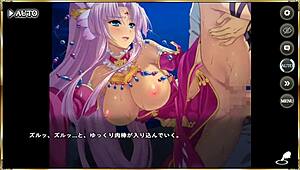 Erotic scene from makoi koi musou tenka touitsu den with sun ce