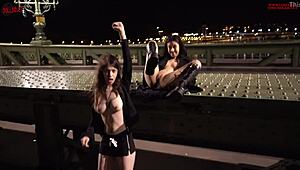 I risk lesbian sex on the bridge