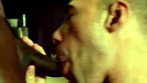 Black men engage in homosexual anal sex