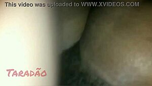 ebony babe rides big black cock in lingerie