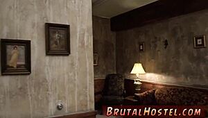 felicity feline, a youthful 18+ tourist, gets dominated in big tits hardcore bondage