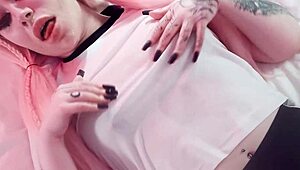 This cute girl sucks my dick greedily.