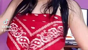 linda latina shows off her beautiful feet in sensual amateur video