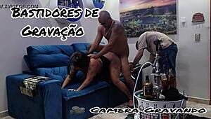 Bastidores Da Gravação Com Casal Bolt Jones E Gata Mistica Em Putaria Amadora