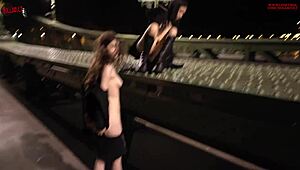 I risk lesbian sex on the bridge