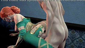 Witcher game with triss in 3d uncensored parody at 4k high frame rates