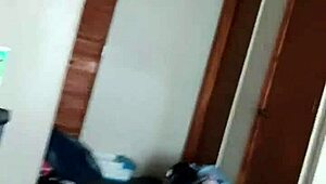 Spit cum on tits of old dirty cuckold slut milf!