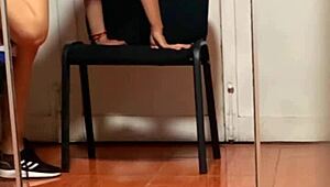 Hidden Cam Catches Secretary Nataly Riding The Director