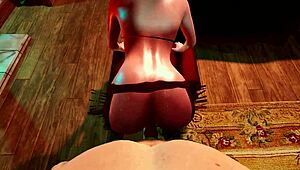 Watch This American Girl Crave That Big Cock In Hentai!