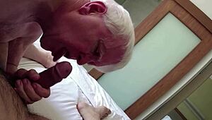 Hey, why's this horny grandpa still sucking off a 38-year-old straight guy?