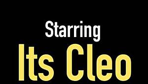 Webcam cuties with Its Cleo showing off in stockings