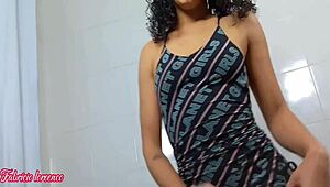 Stressed from work, doctor prescribes full pussy tea on the red with brazilian brunette tattooed latina amateurs hardcore cum ass