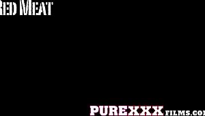 Blonde Milf Says, Tie Me Up for Lesbian Fun!