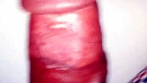 huge cock flashing got me wild, can't believe the size of this monster in my hands tonight