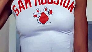 fit black college girl claims shacarri richardson ties, dildo play! 😍