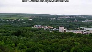 real amateur couple hitting sex ecstasy on the 16th floor 😏