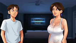 3D Animation Showcases Sexy Gay Scenes With Black Milf