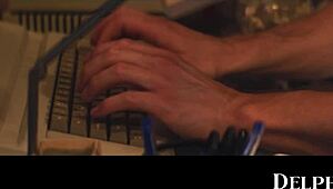 Delphine Films: Gorgeous AI Robot Maddy May Fucks Her Hot Scientist Hard