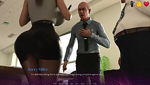 The Office: Mother-In-Law Seduces With Big Tits