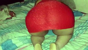 Brazilian Amateur Bent Over For Doggy Fuck