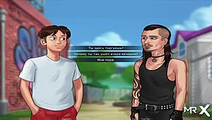 Summertimesaga - Sexy Anime Teen With Big Ass In Hentai Game!