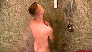 Cassy Del Isla and her stepson Alex Mack engage in passionate and intense sexual encounter including anal play