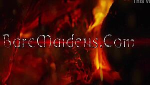 hot girl solo masturbation, what a show!