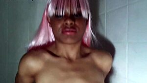 i humiliate this ebony bitch in racial play, her first time with n-word master