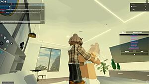 Roblox game features doggystyle action with BBC